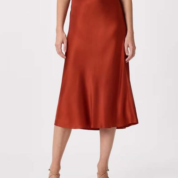 Qunice 100% Washable Silk Skirt - Picture 2 of 2